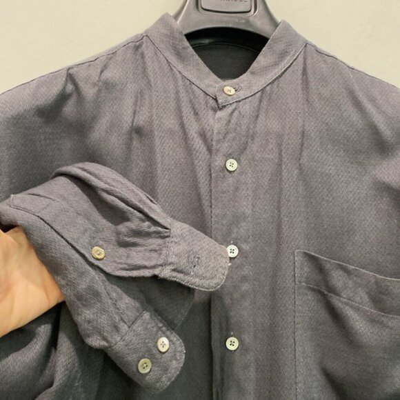 Hugo Boss Grey Dress Shirt relax fit size large - Picture 10 of 15